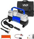 Portable Air Compressor Tire Inflator with 12V DC, Metal Air Pump J43045
