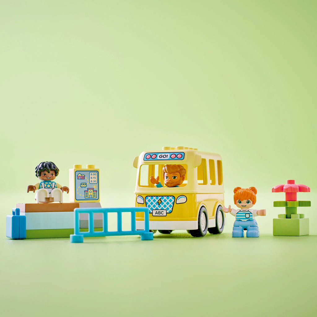 LEGO DUPLO Town Bus Ride 10988 Building Toy Set for Preschool Kids Ages 2+ N9166