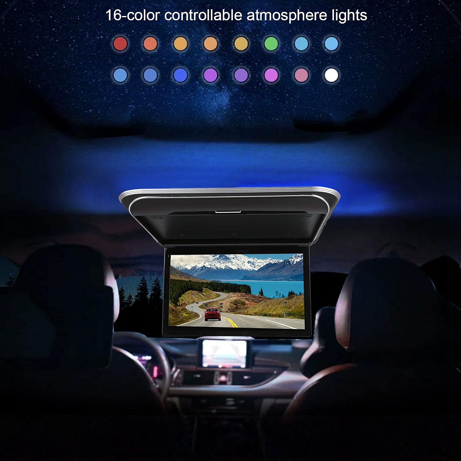 15.6in Vehicle Ceiling Screen Monitor H9380
