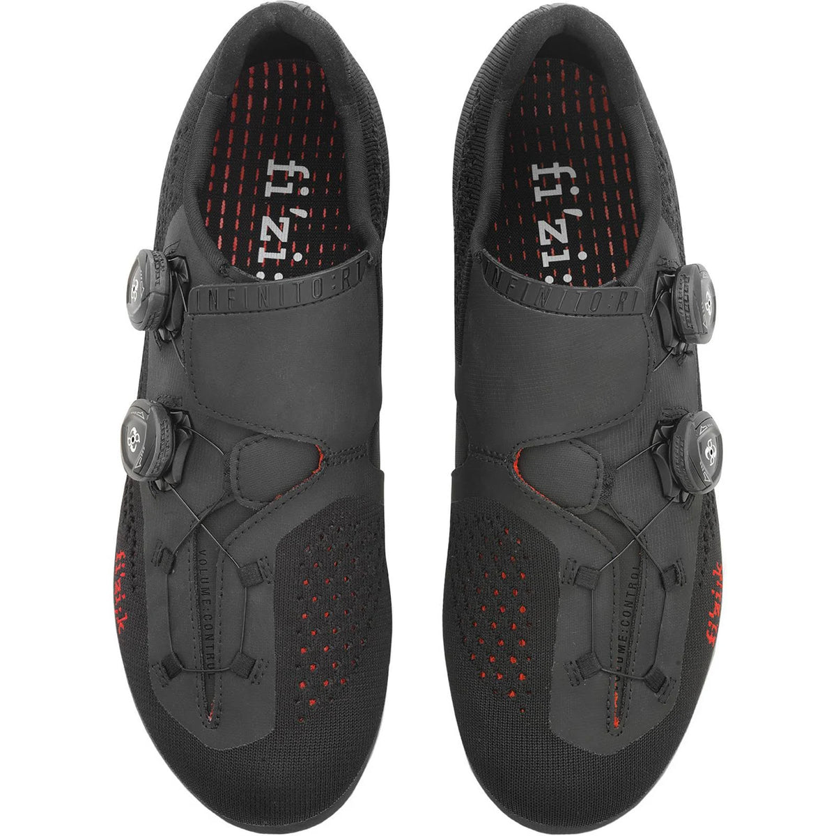 Black Knitted Cycling Shoes U63664