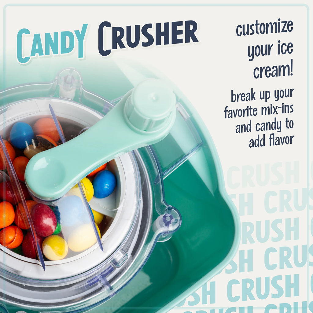 Electric Ice Cream Maker with Candy Crusher V15863