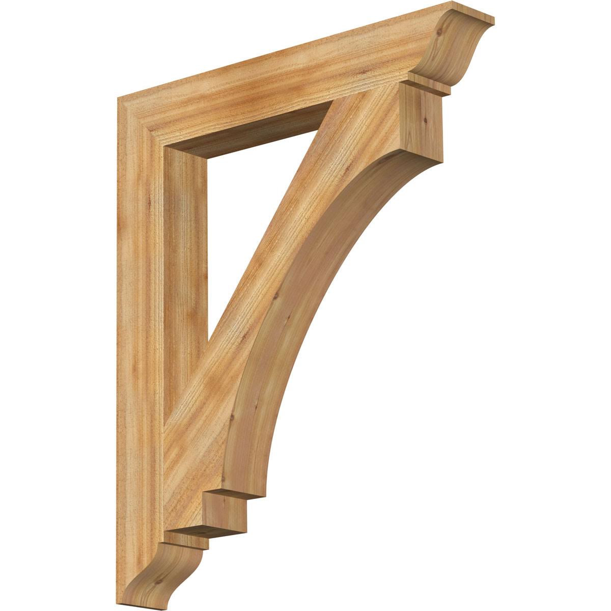 Rough Sawn Western Red Cedar Bracket I771
