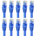Cat 6 Ethernet Cable 6 ft (10-Pack) Black U903