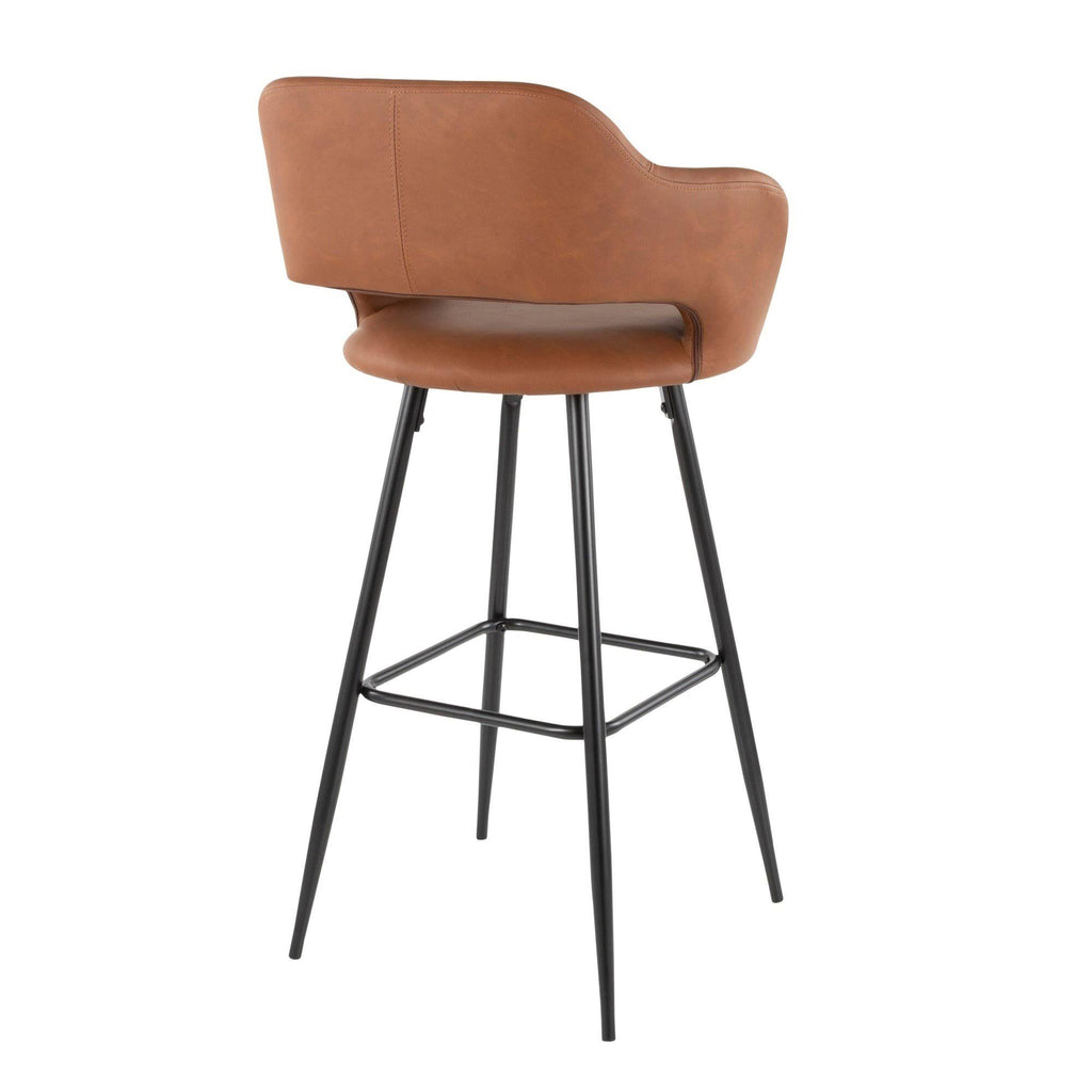 Grey/Black Barstool (Set of 2) Z25872