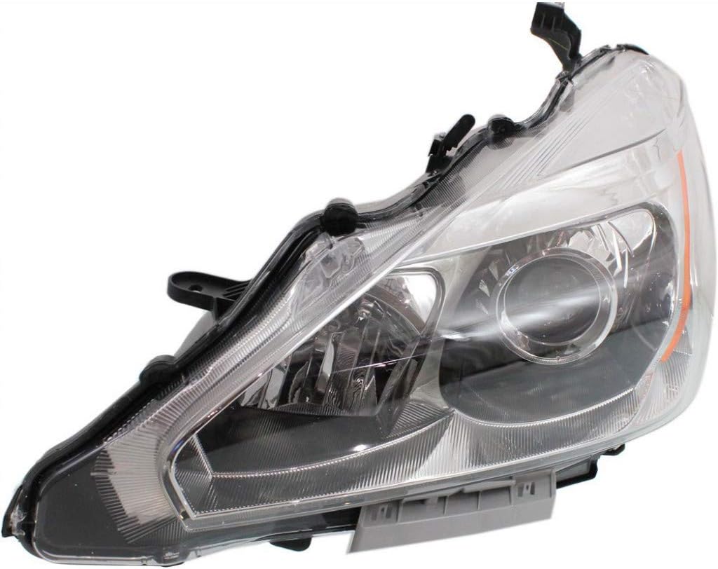 Headlight Assembly for Nissan Altima 2013 2014 2015 Driver Side Halogen U461259