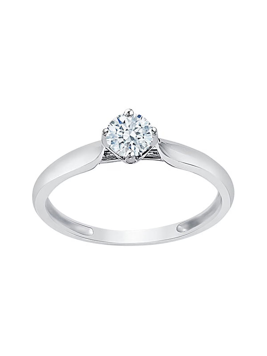 10K Gold Diamond Solitaire Engagement Ring Z549887