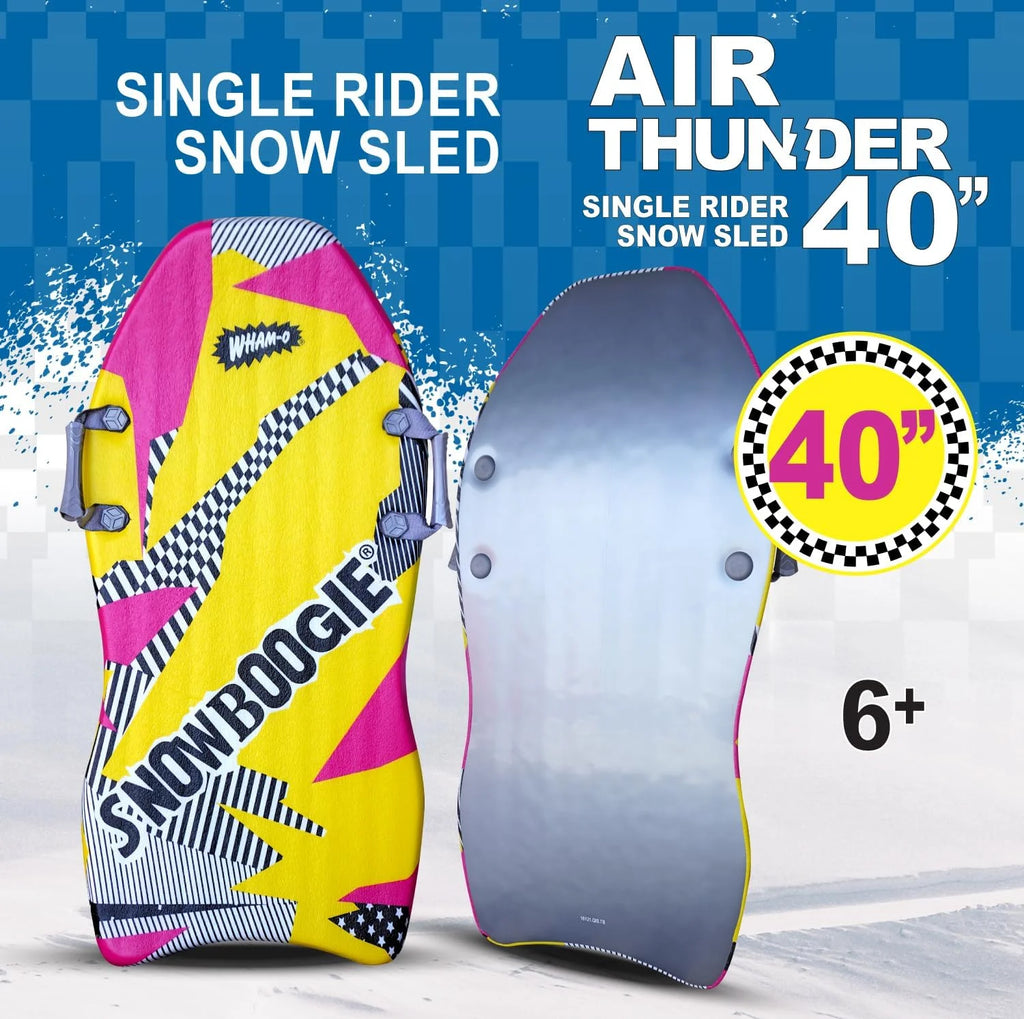 40" Single Rider Snow Sled with Side Handles B9426
