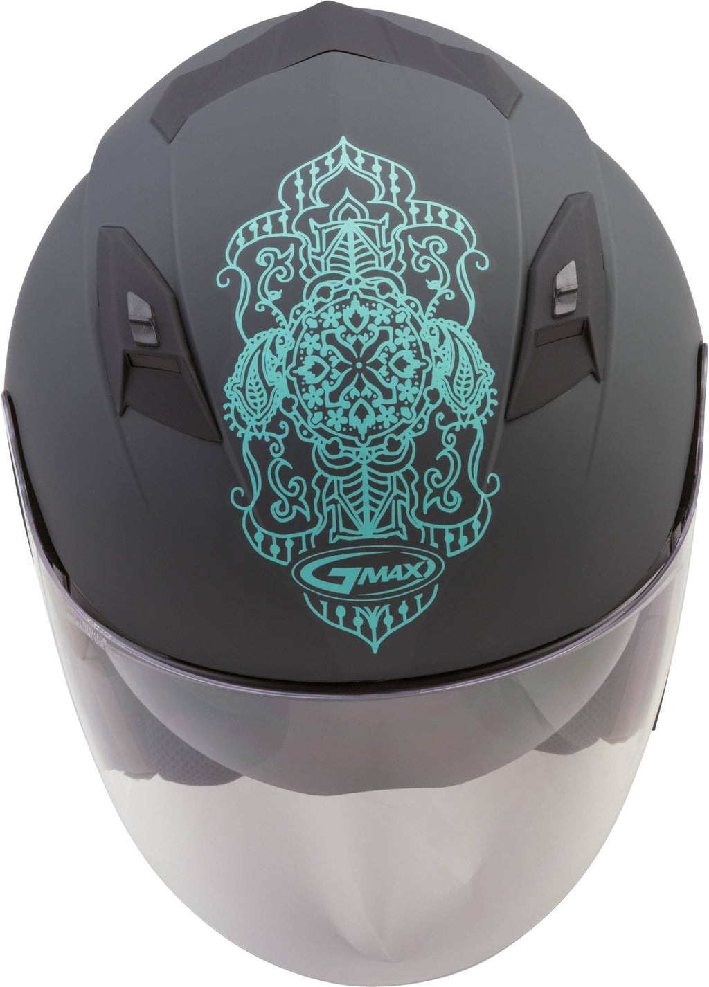 Open-Face Helmet Black/Pink U92277