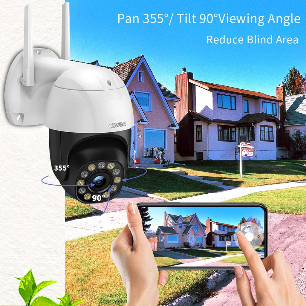 3 Megapixels Wireless Security Camera with 5X Optical Zoom C794336