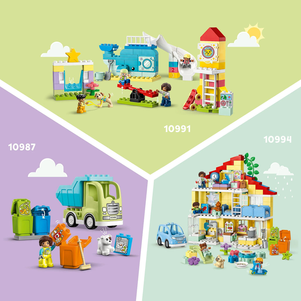 LEGO DUPLO Town Bus Ride 10988 Building Toy Set for Preschool Kids Ages 2+ N9166