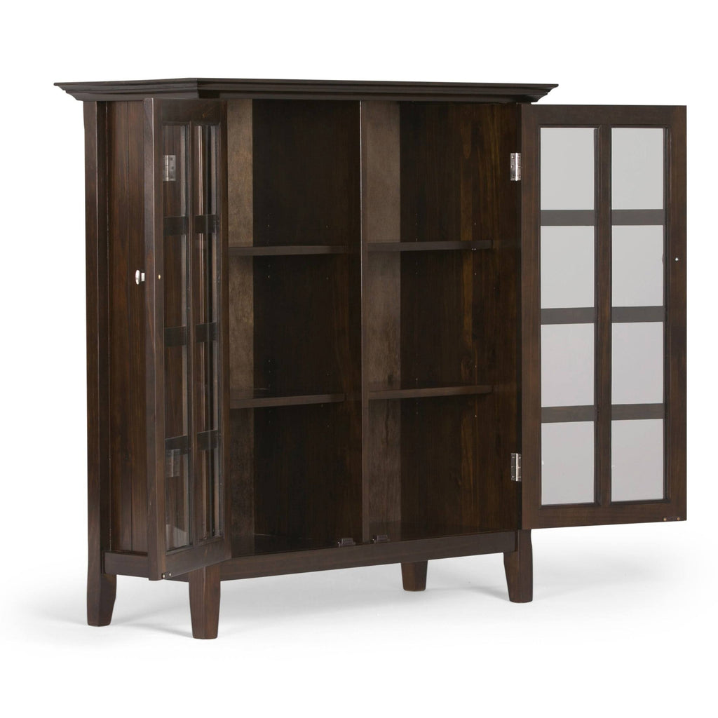 Solid Wood Rustic Storage Cabinet Q182