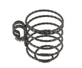 Black Steel Twisted Cup Holder for Bikes C846129