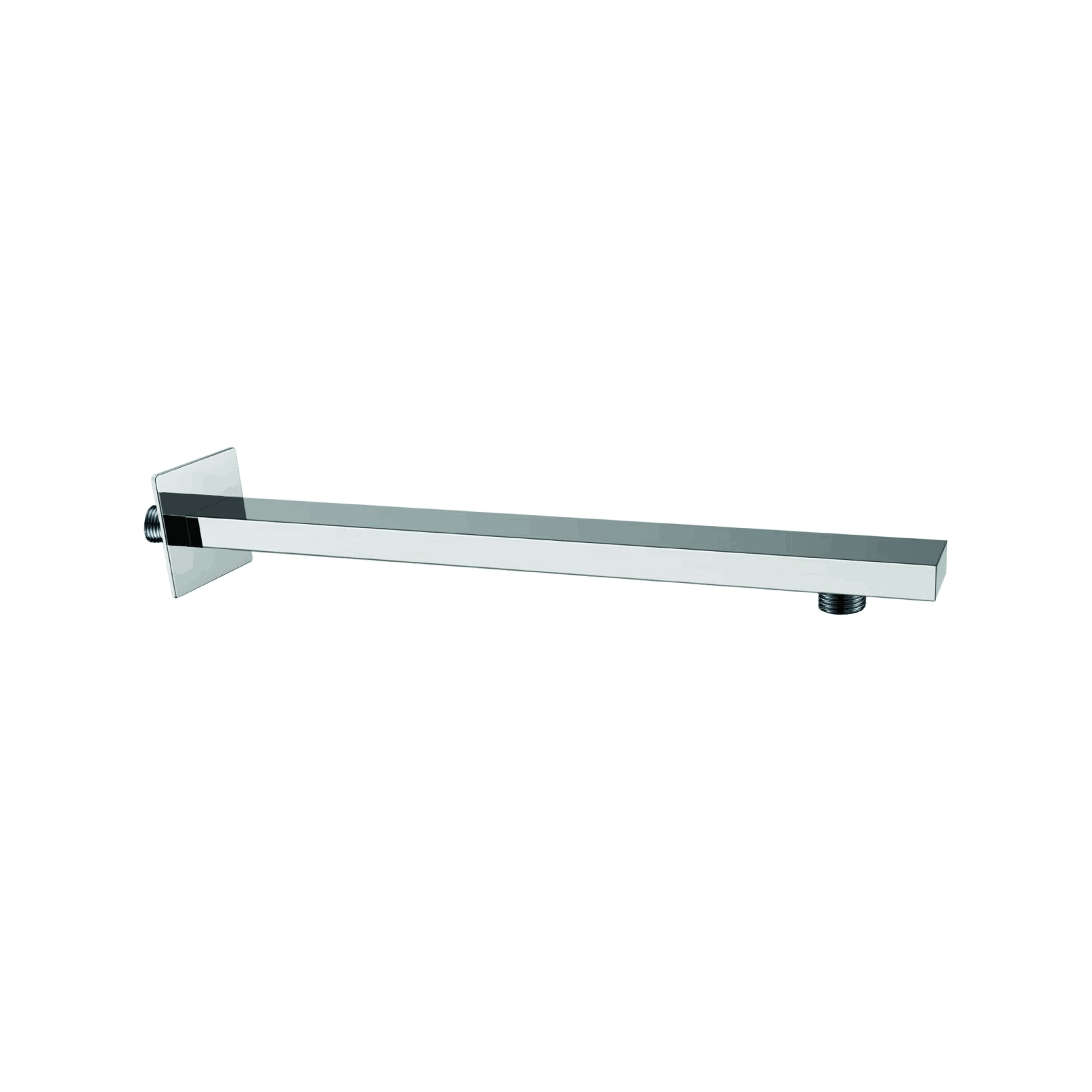 Brushed Nickel Wall Mount Shower Arm with Flange L713557