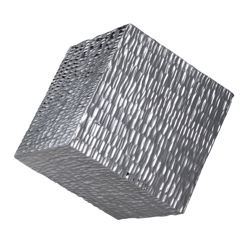 Silver Wall Cube Y78204