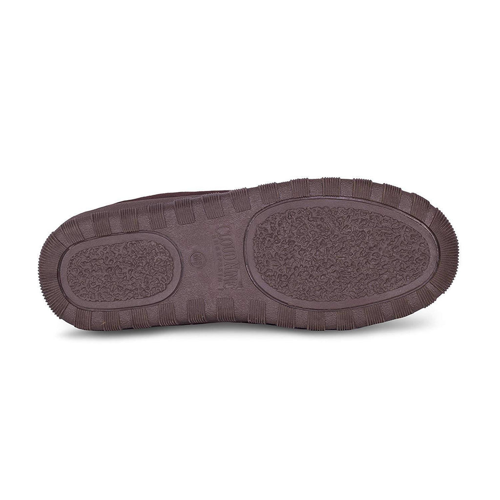 Black Sheepskin Moccasin, Size 13 F49766