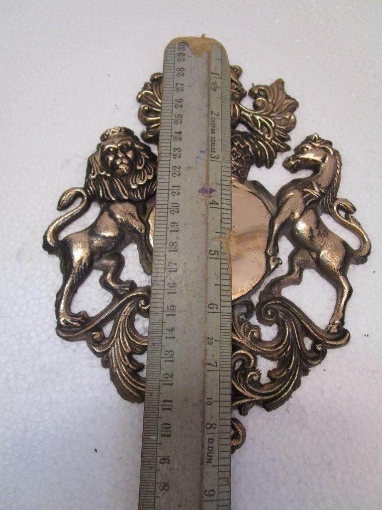 Brass British Royal Safe Wall Plaque Plate Pack of 2 T29852