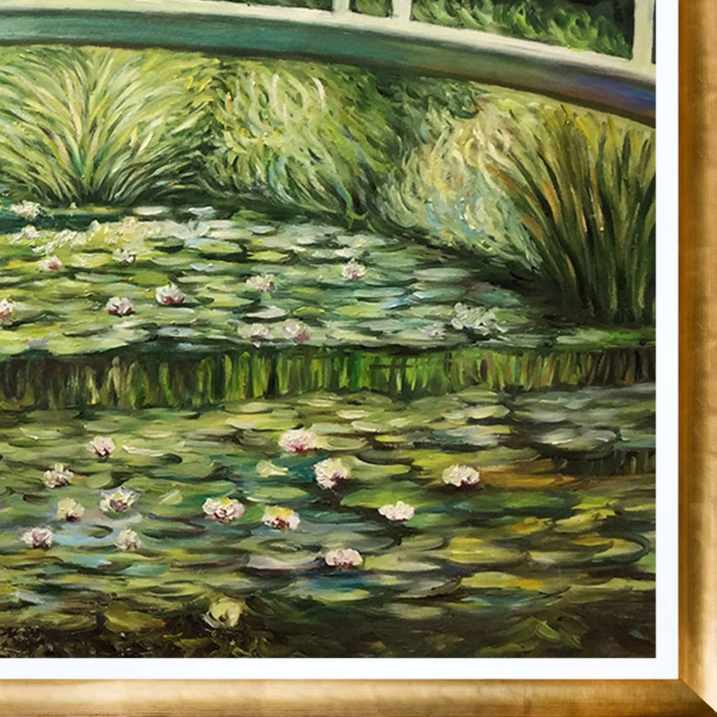 White Water Lilies Pre-Framed J2579