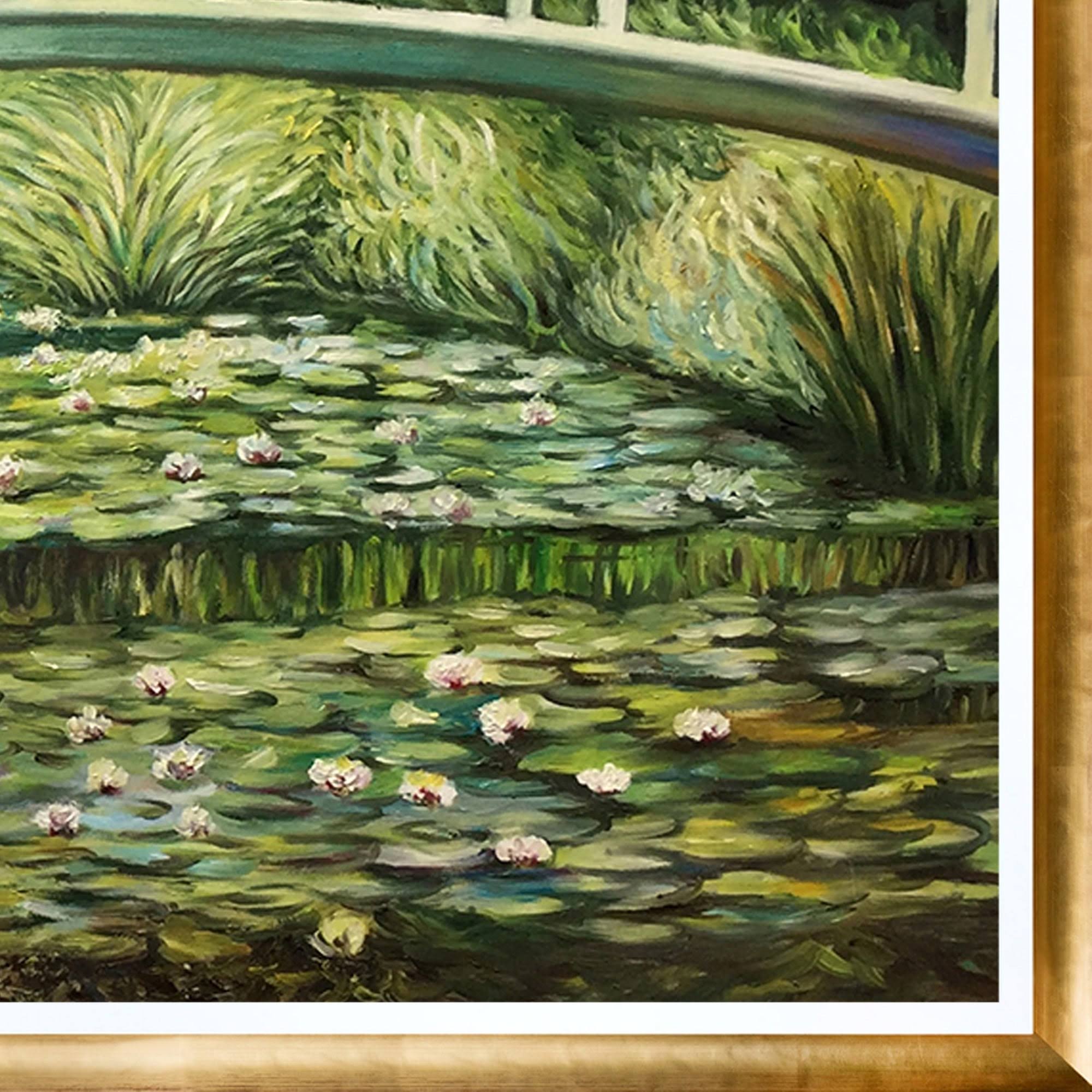 White Water Lilies Pre-Framed J2579
