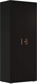Black Steel Tall Cabinet S467577
