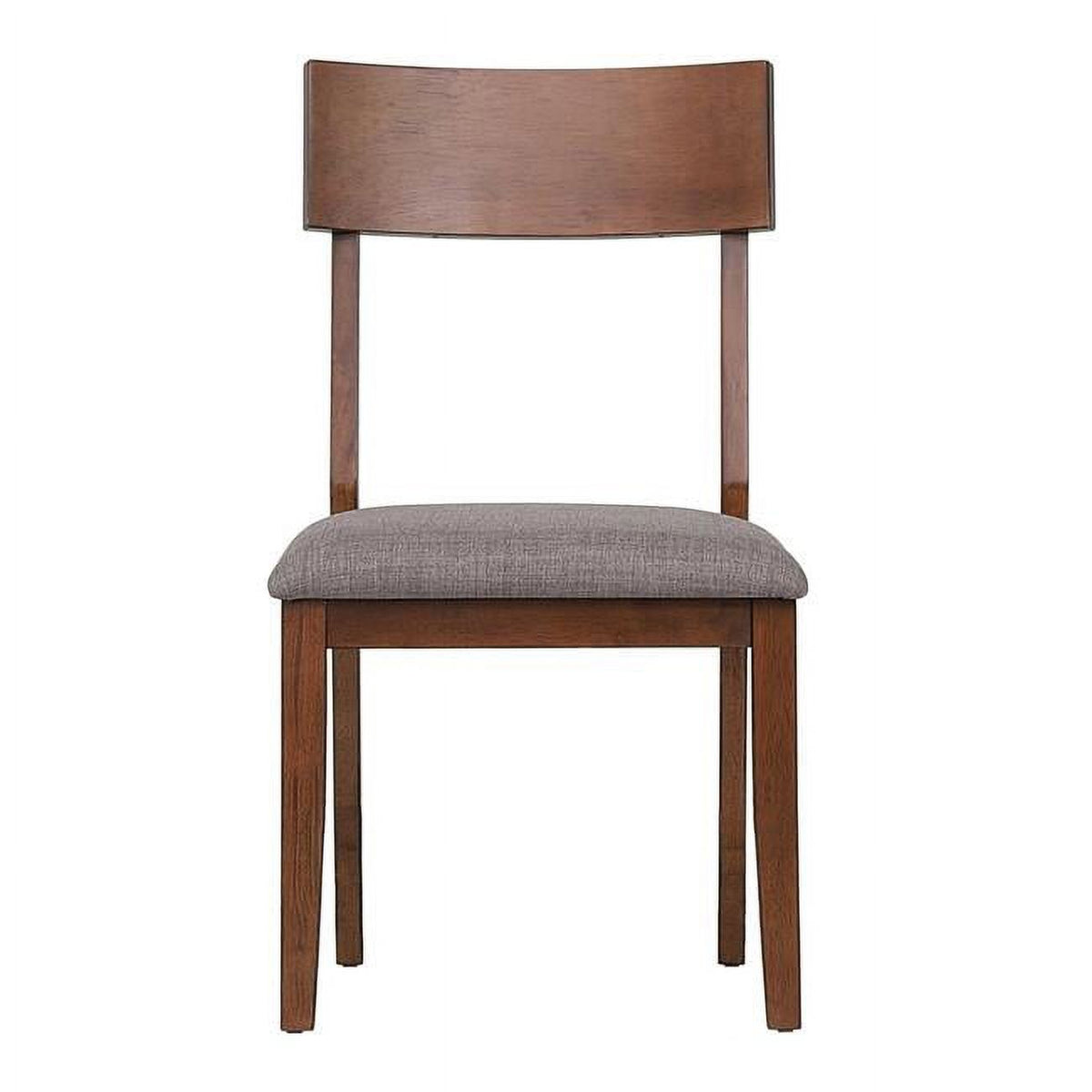 Mid Century Dining Chair with Padded Performance Fabric Seat, Set of 2 G72776