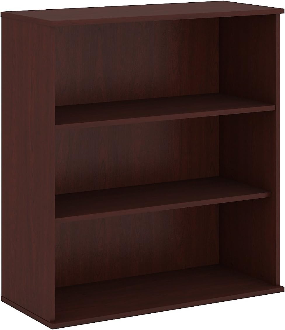 3 Shelf Bookcase in Mocha Cherry L91077