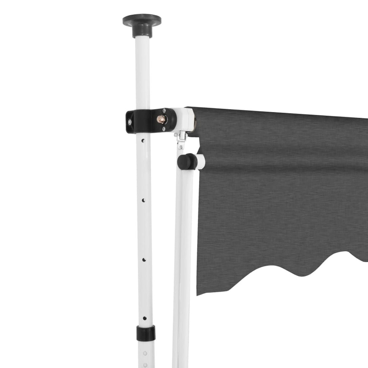 Manual Retractable Awning 137.8" Anthracite Q403
