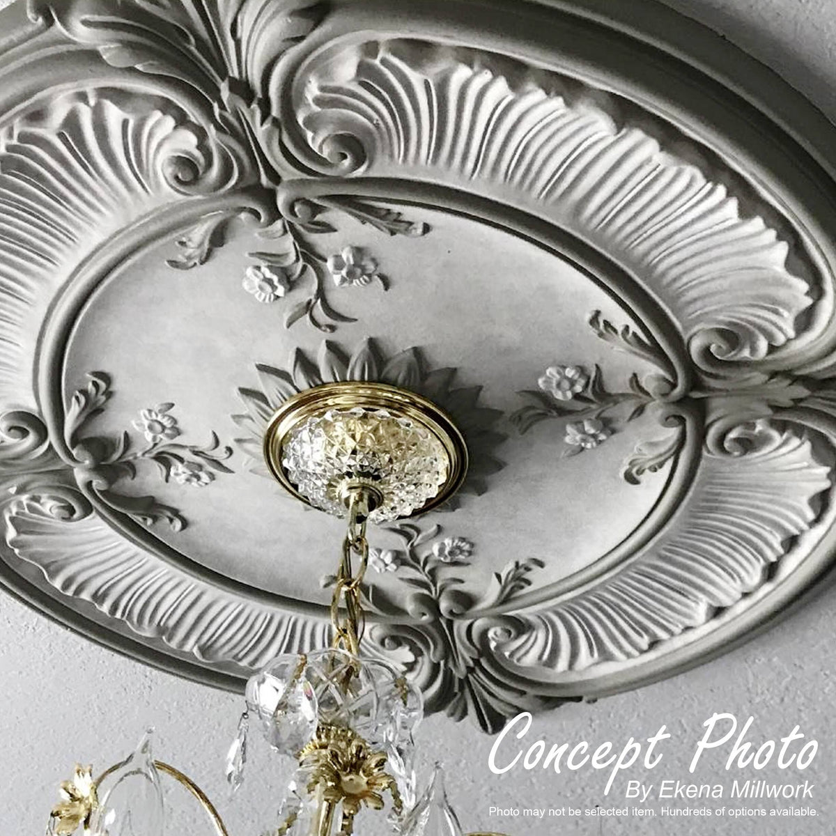 Hand-Painted Ceiling Medallion S705
