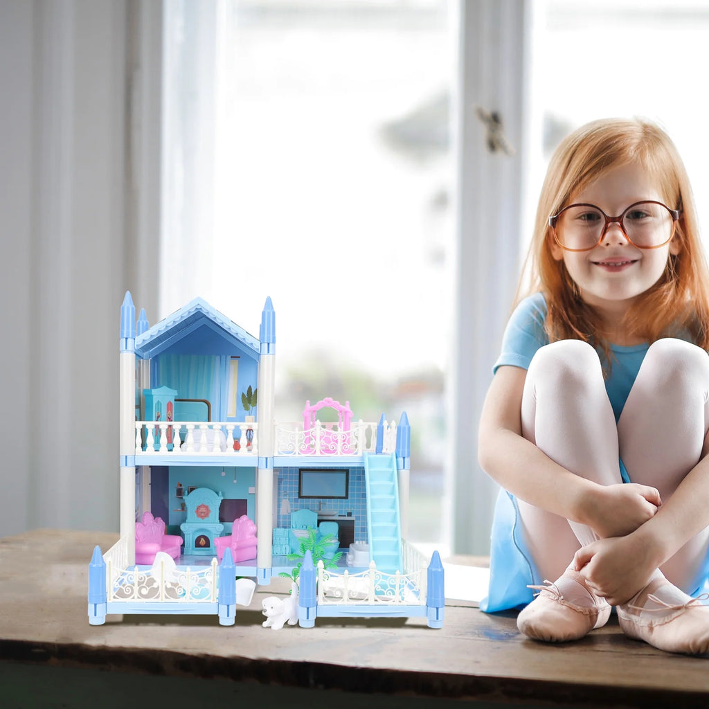 Puzzle Villa House Construction Model Kit I74252