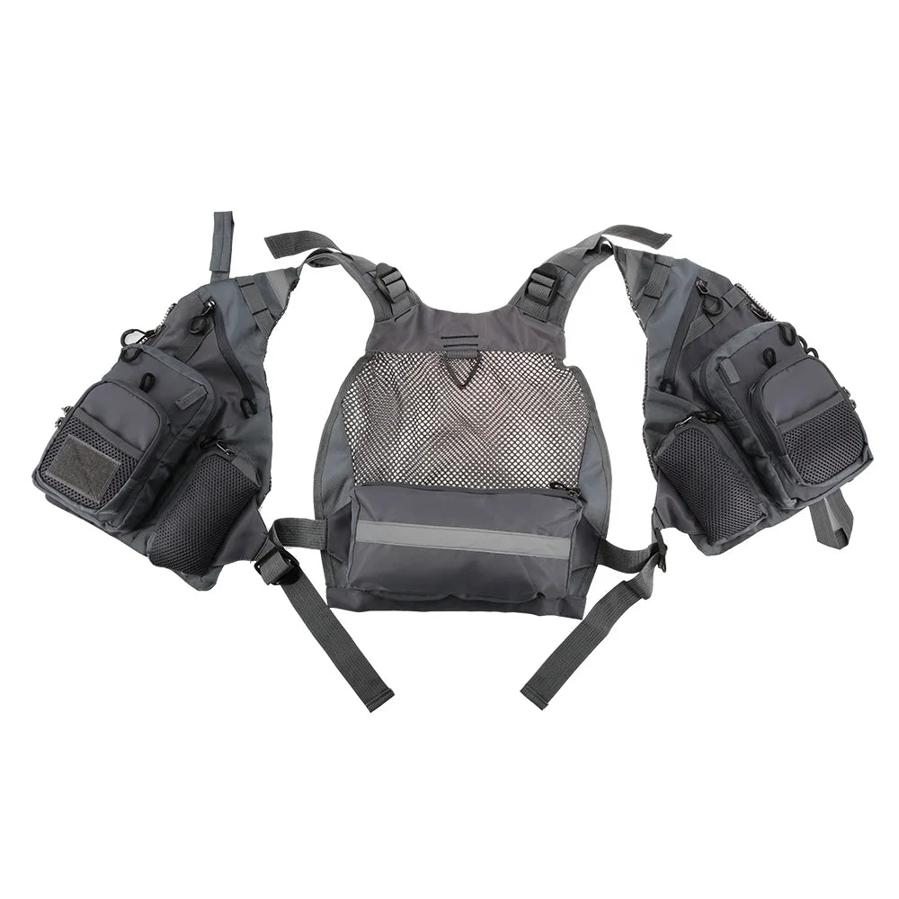 Outdoor Fishing Life Safety Jacket Floatation Device J266
