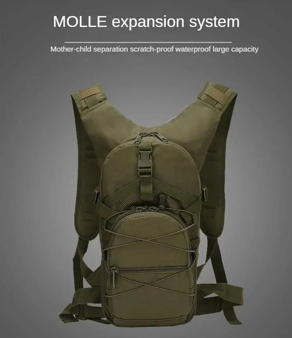 15L Molle Backpack Outdoor Sports Bicycle Backpacks Cycling Camping Bag D229392