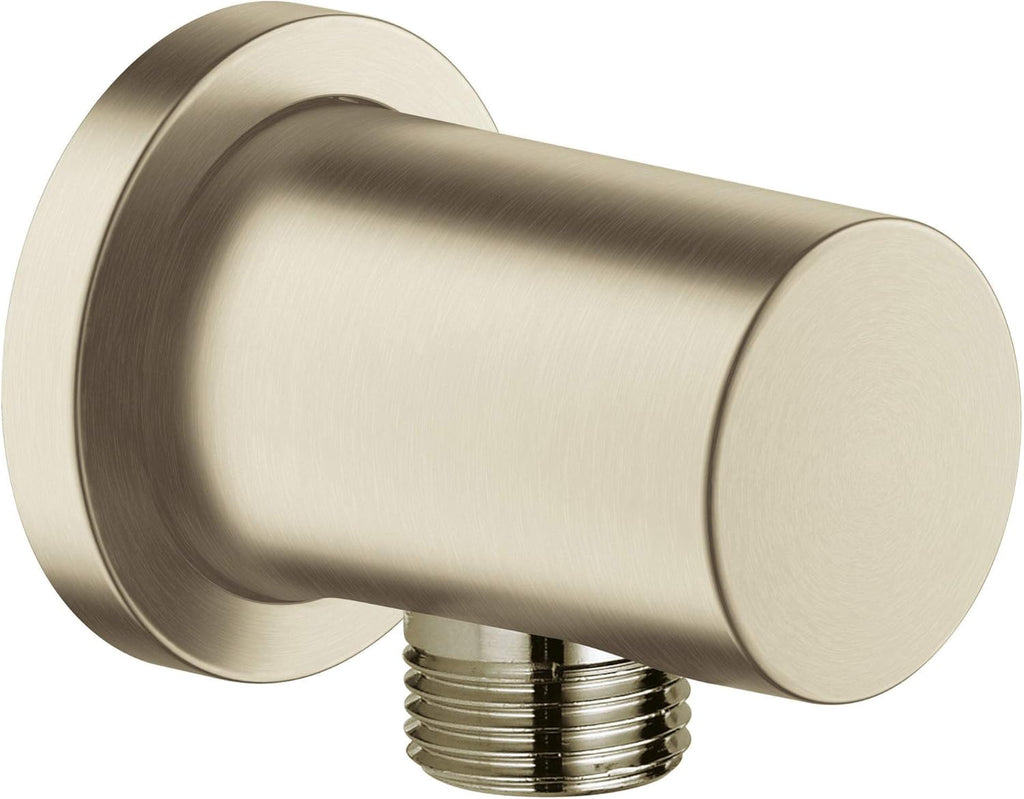 Brushed Nickel Shower Wall Union D271