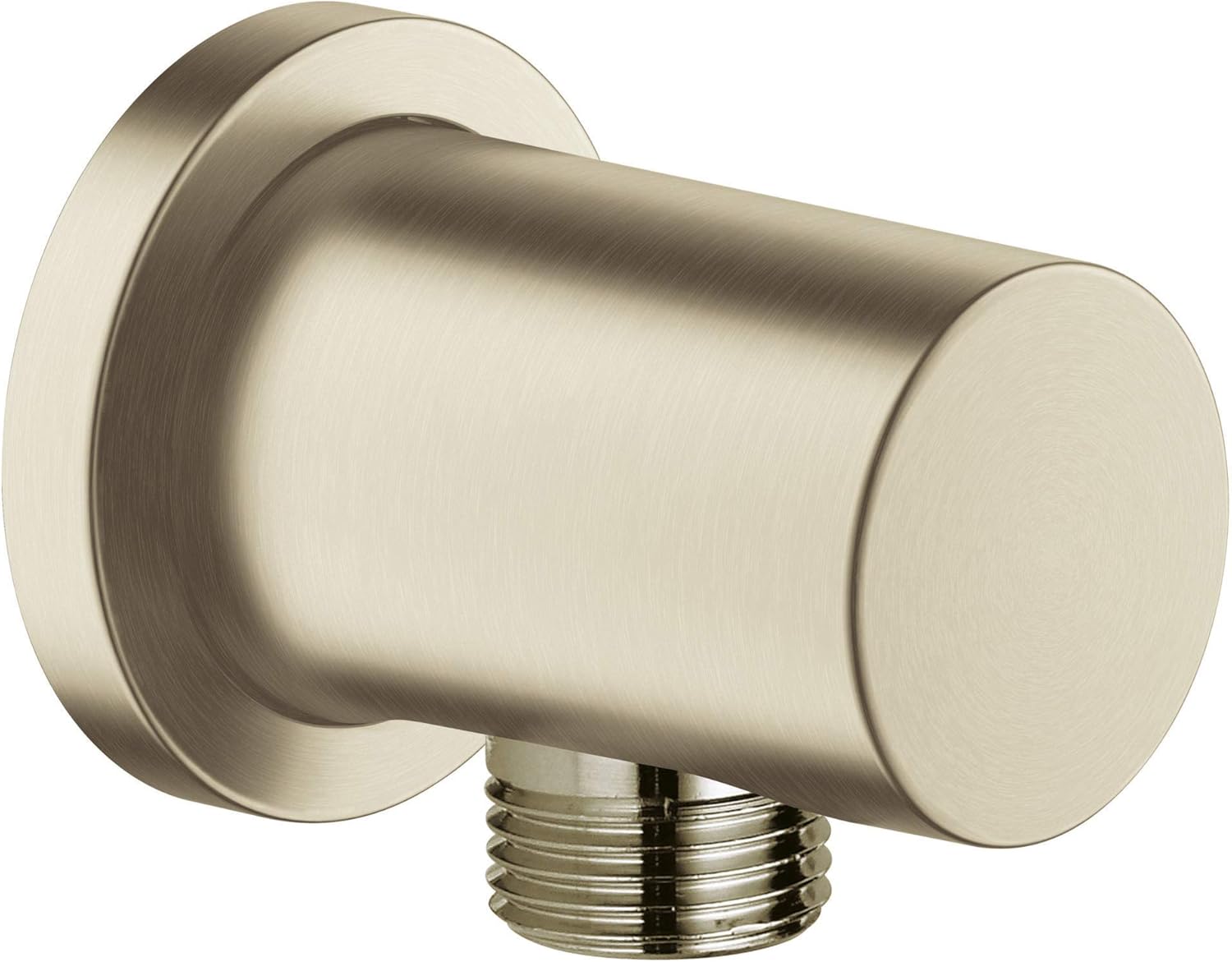 Brushed Nickel Shower Wall Union D271