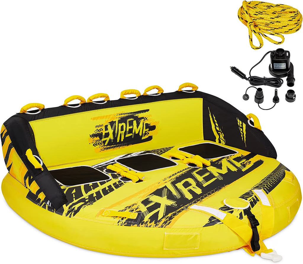 2 & 3 Person Towable Inflatable Water Tube N1845