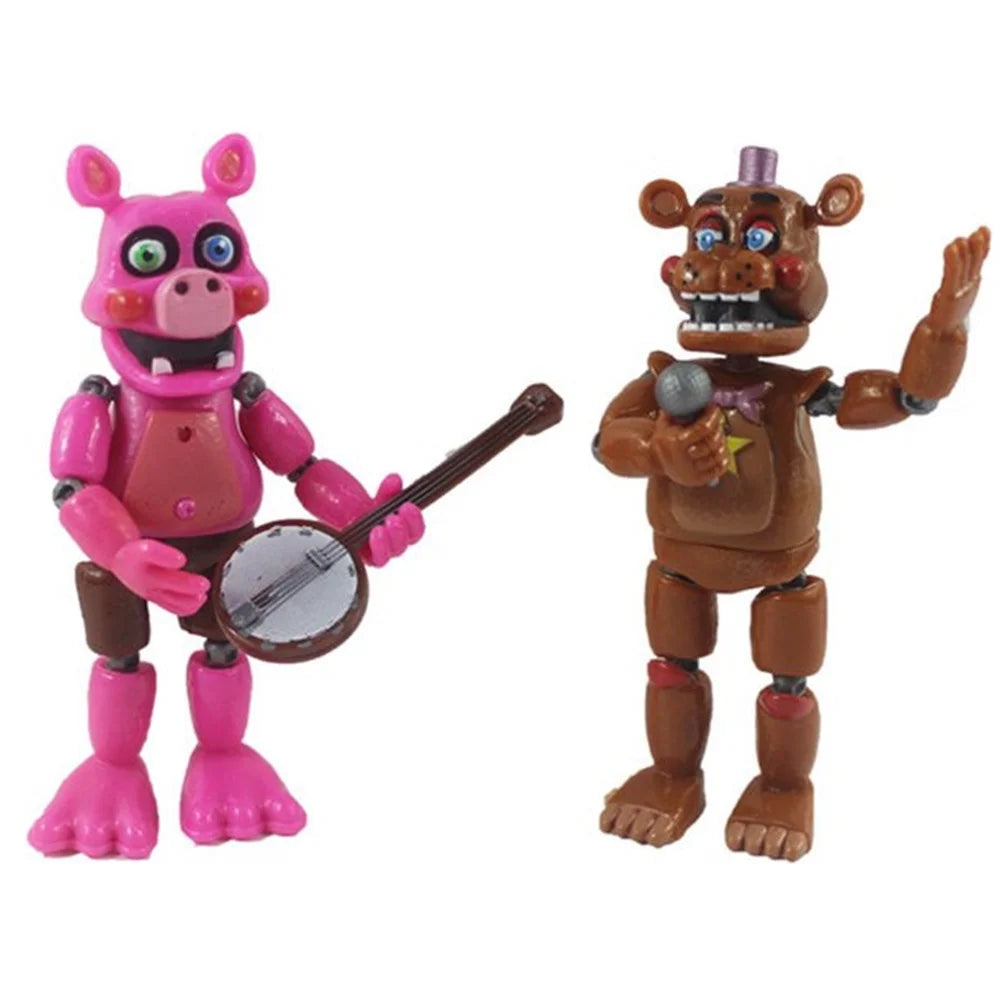 6Pcs/Set Five Nights At Freddy Action Figure Toy E4658