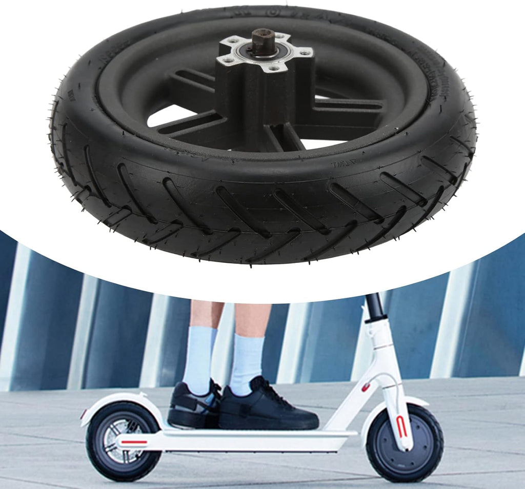 8.5 Inch Scooter Rear Tire Set with Inner Tube and Hub, Pack of 2 K39966