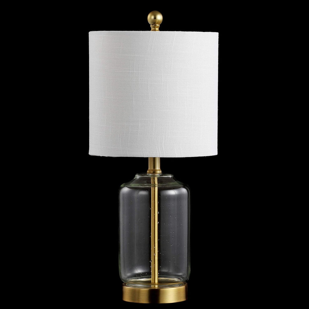 Clear/Brass Gold LED Table Lamp O541451