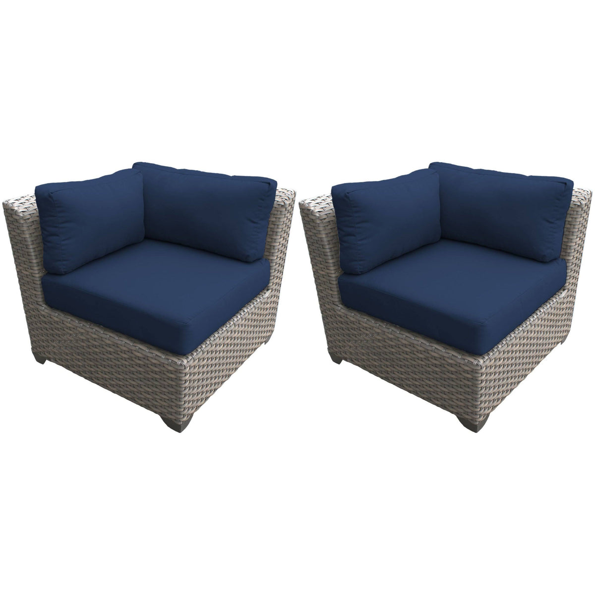 Navy Ottoman Q3431