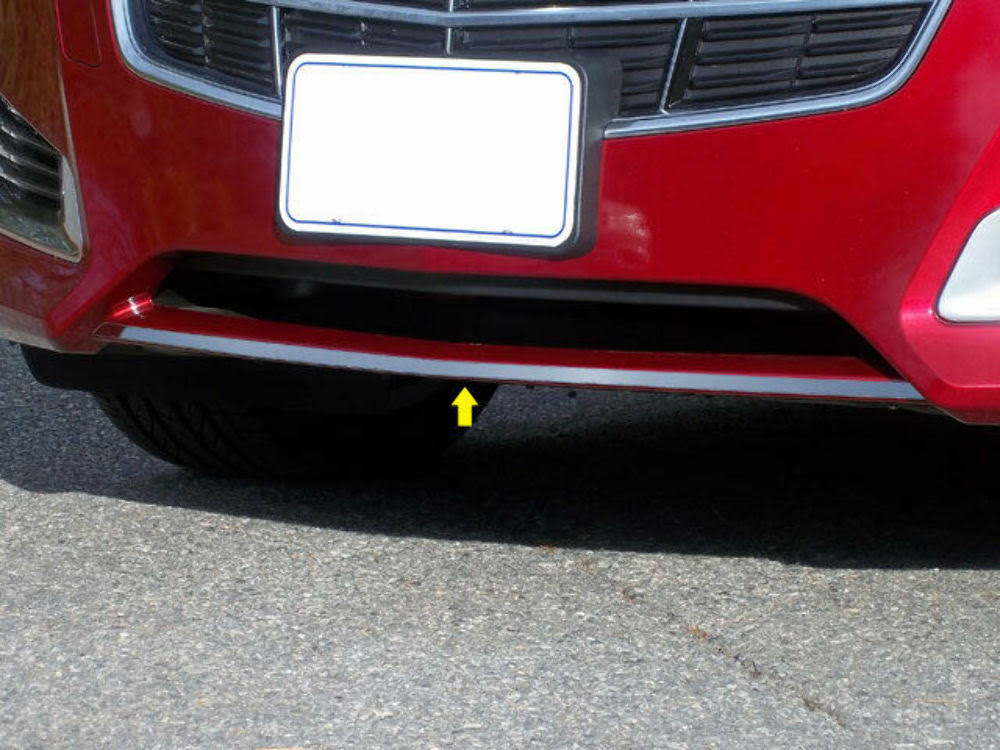 1 Pc Stainless Steel Front Air Dam Accent TRIM A874498