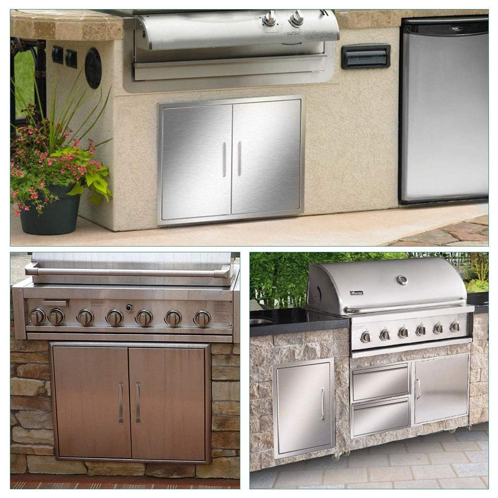 Stainless Steel BBQ Access Door 14 W x 20 H K348622