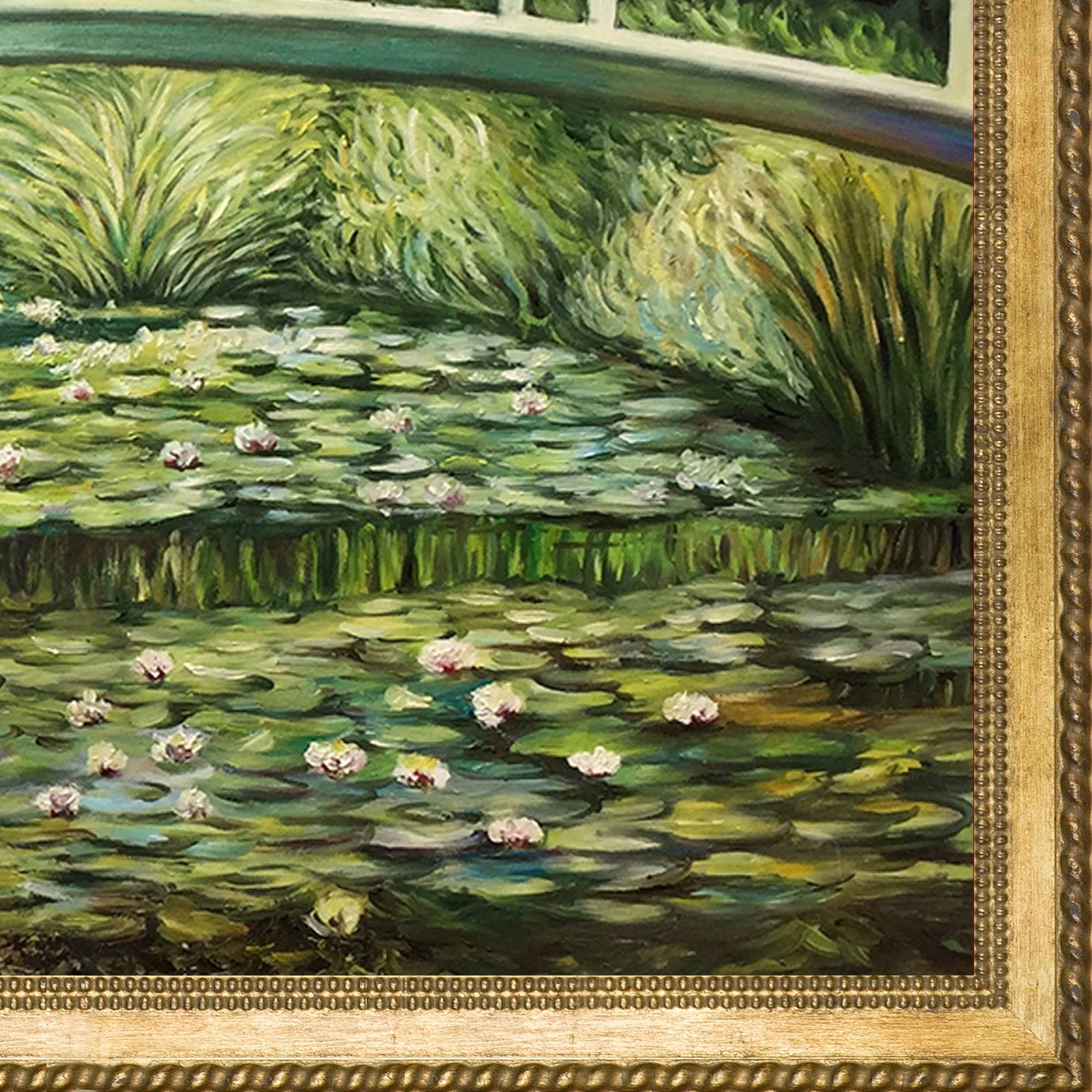 White Water Lilies Pre-Framed J2579