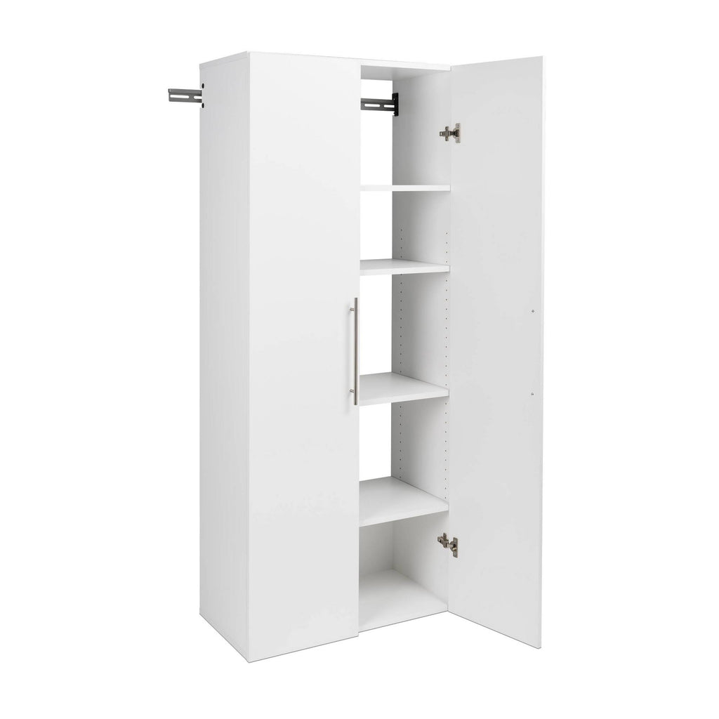 White Storage Cabinet E596