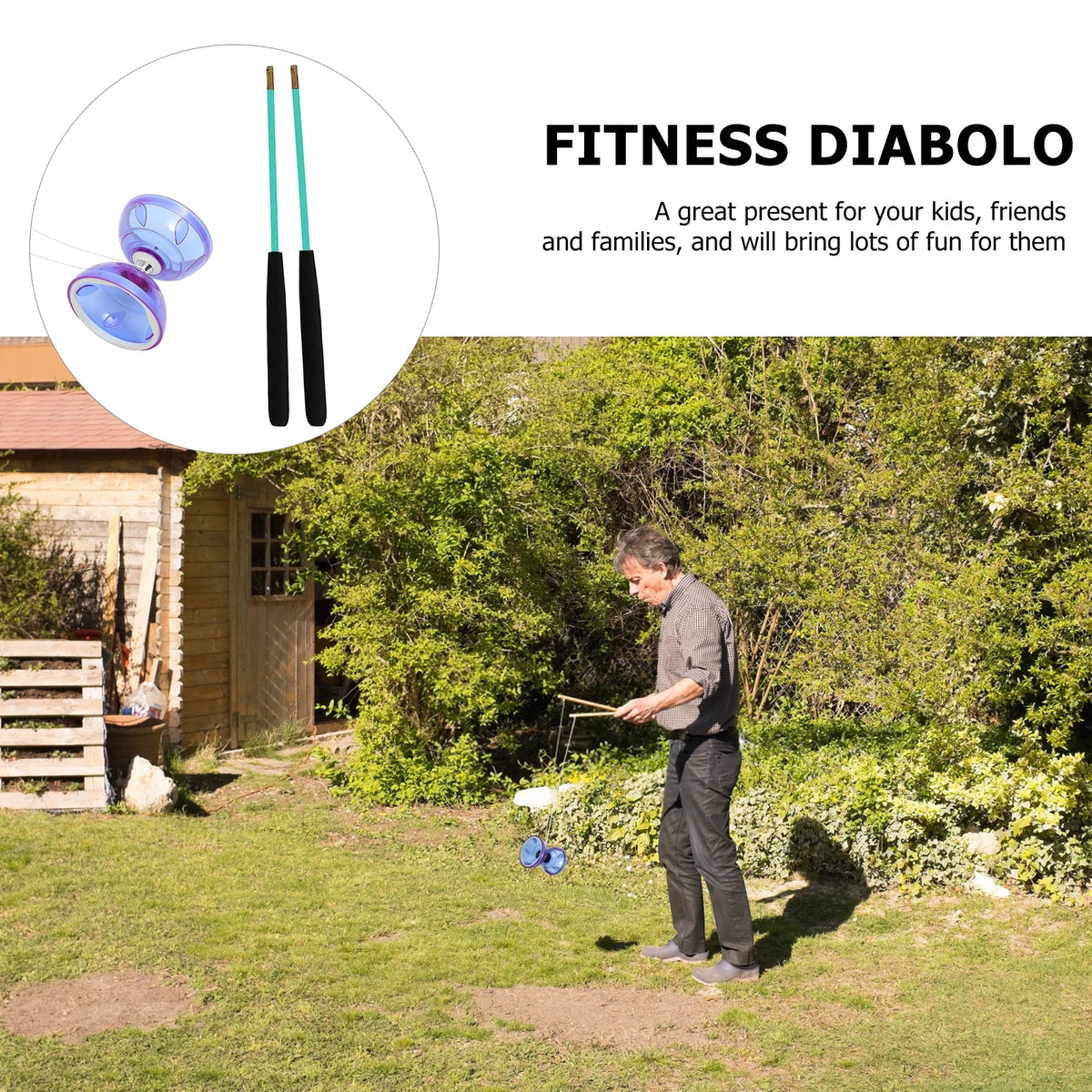 Chinese Yoyo Diabolo Toy W274834