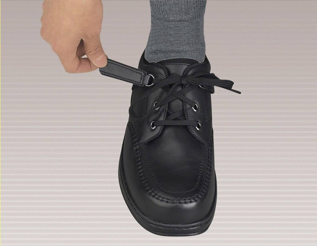 Black Leather 12 XW Shoes Q592463