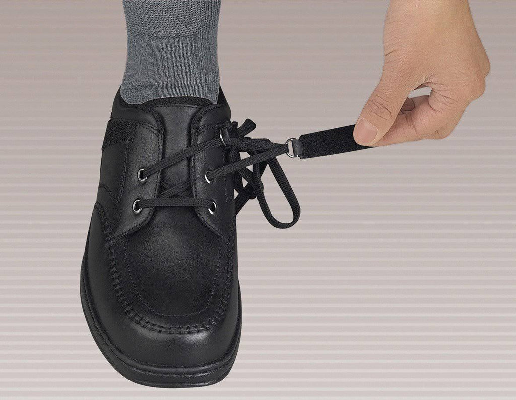 Black Leather 12 XW Shoes Q592463