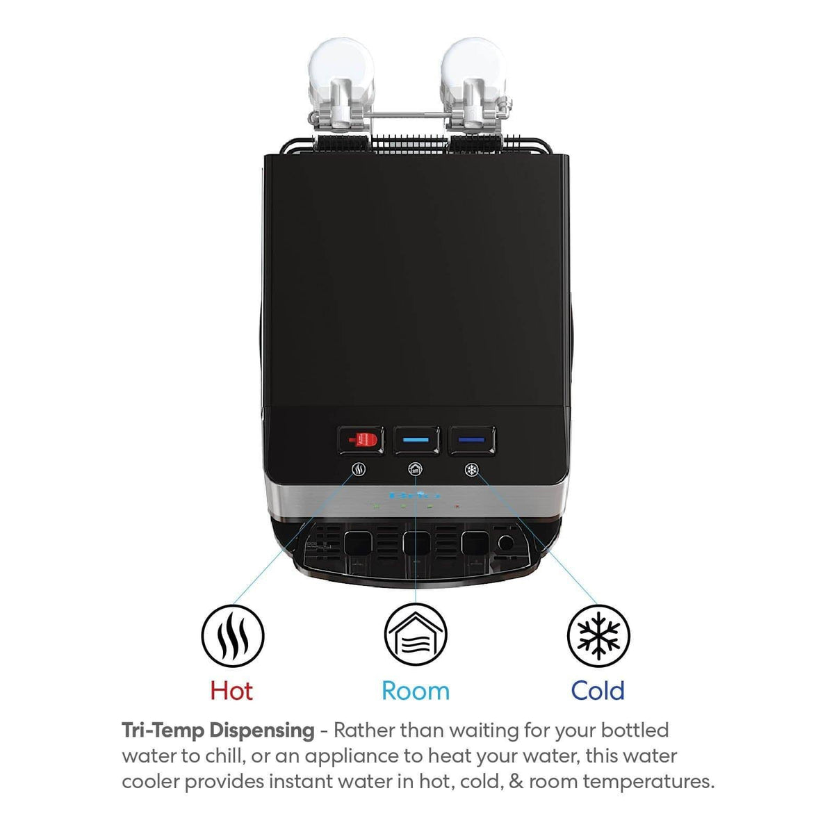 Countertop Bottleless Water Cooler Dispenser with Filtration U3214