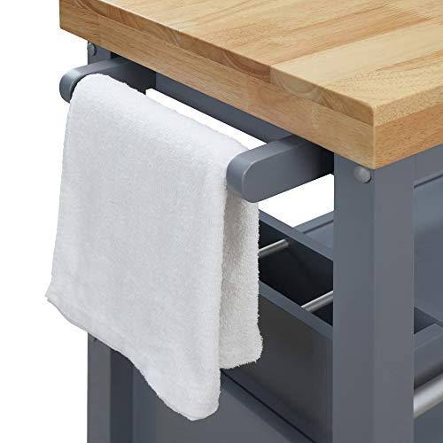 Gray Kitchen Cart I5167