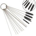 Carburetor Carbon Dirt Jet Cleaner Tool Kit 10 Cleaning Needles with 5 Brushes Pack of 2 H544023