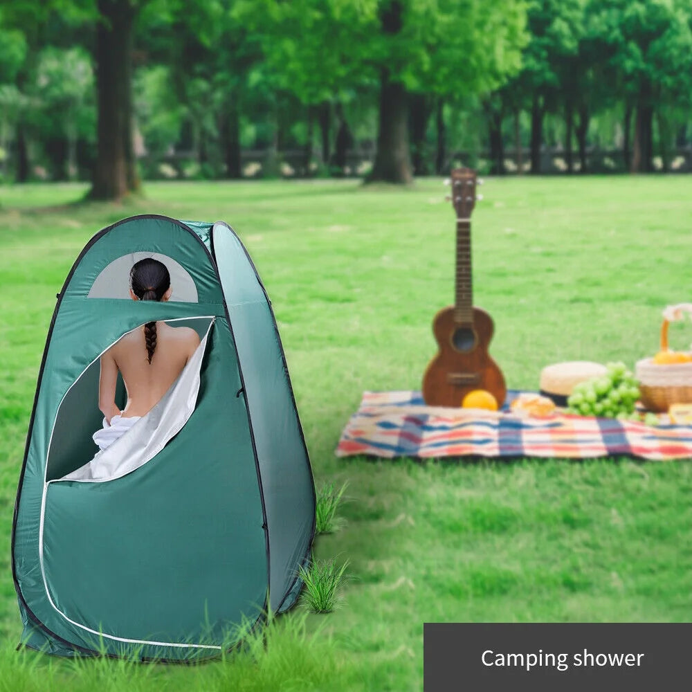 Army Green Pop-up Privacy Shelter Tent X479853