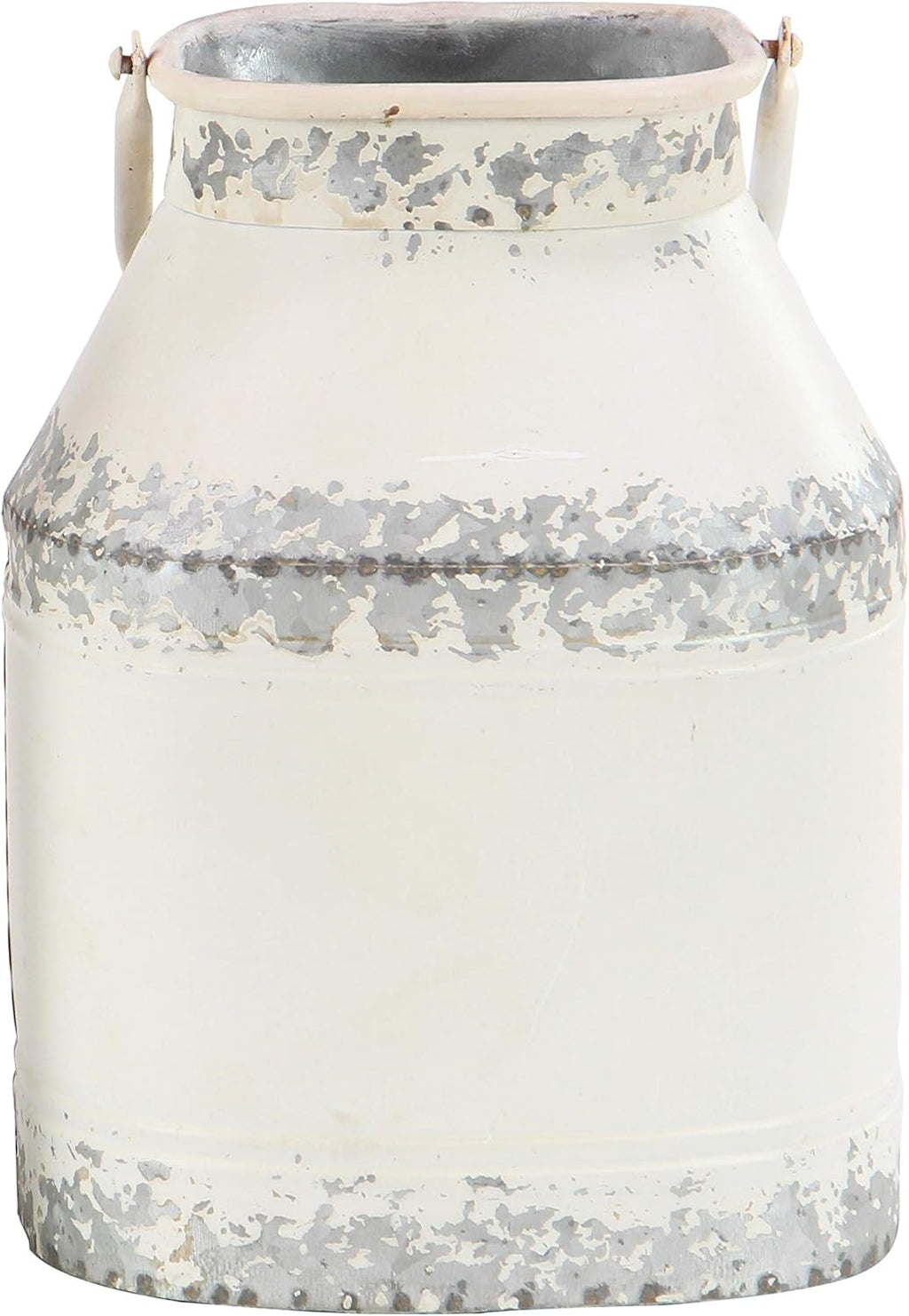 White Decorative Milk Can Pack of 2 C6635