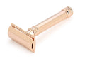 18 Carat Rose Gold Double Edge Safety Razor H2178